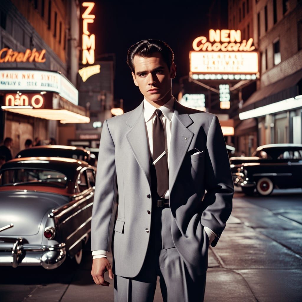 A sharply dressed man