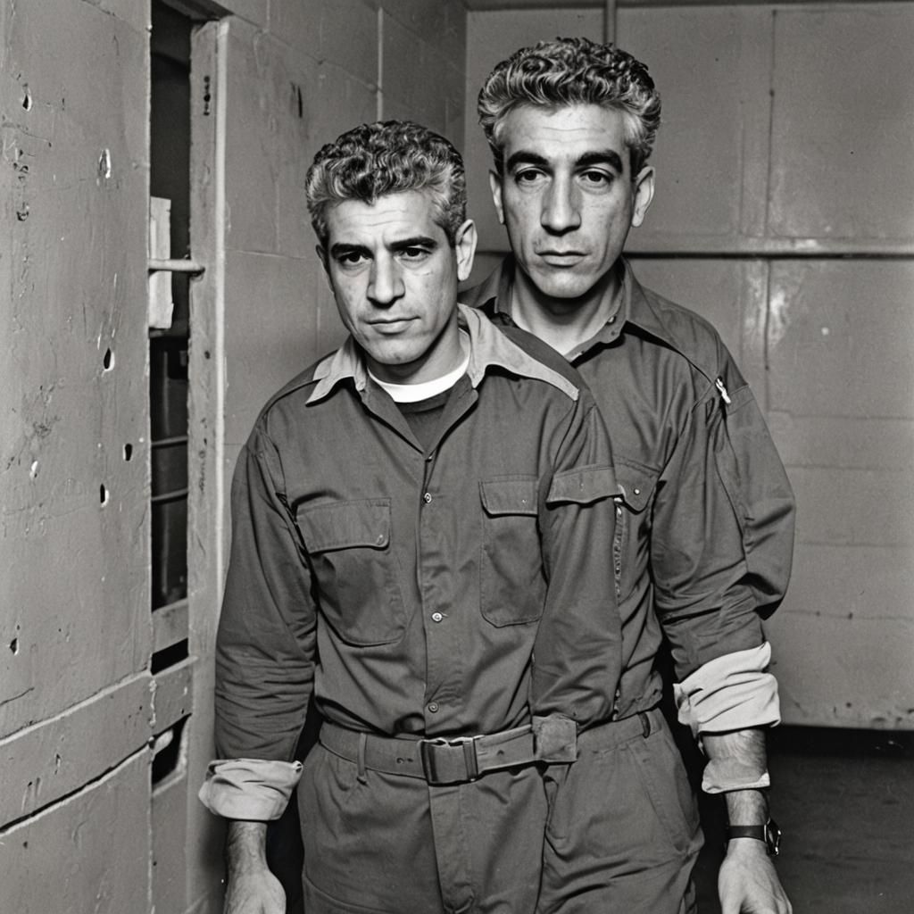 Prisoner in Alcatraz: A Somber Portrait