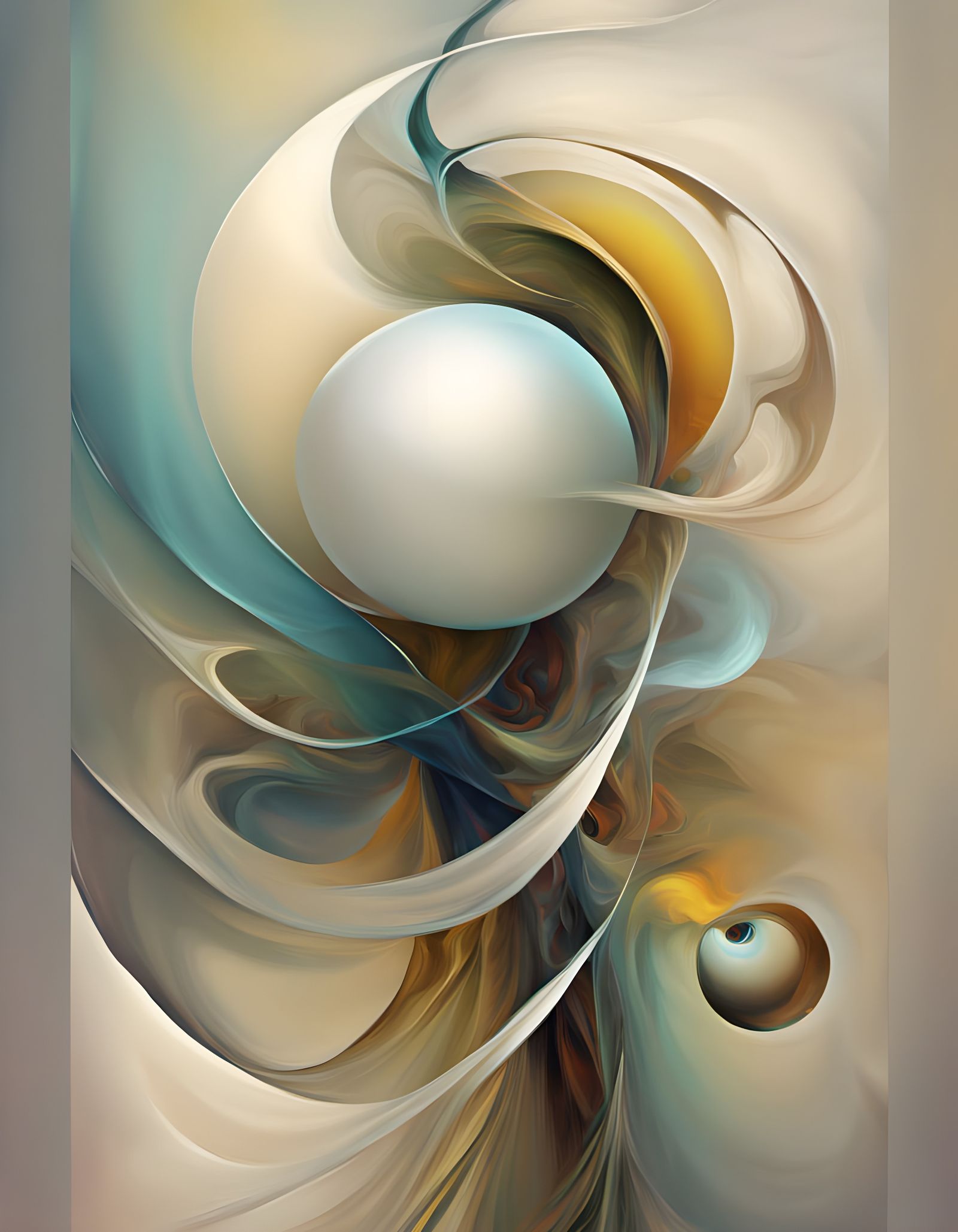 Vibrant Fantastical World Unfolds in Deep Color