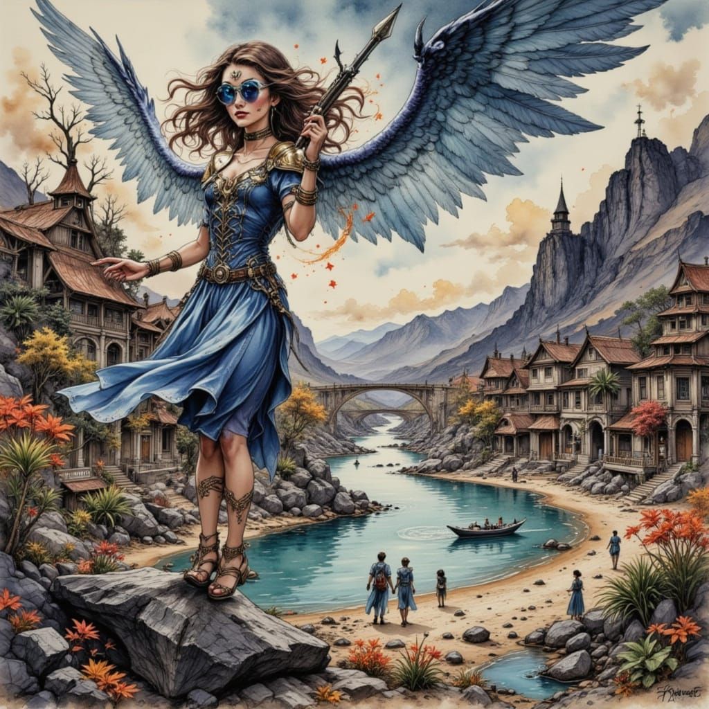 Mystical Fairy Godmother Descends