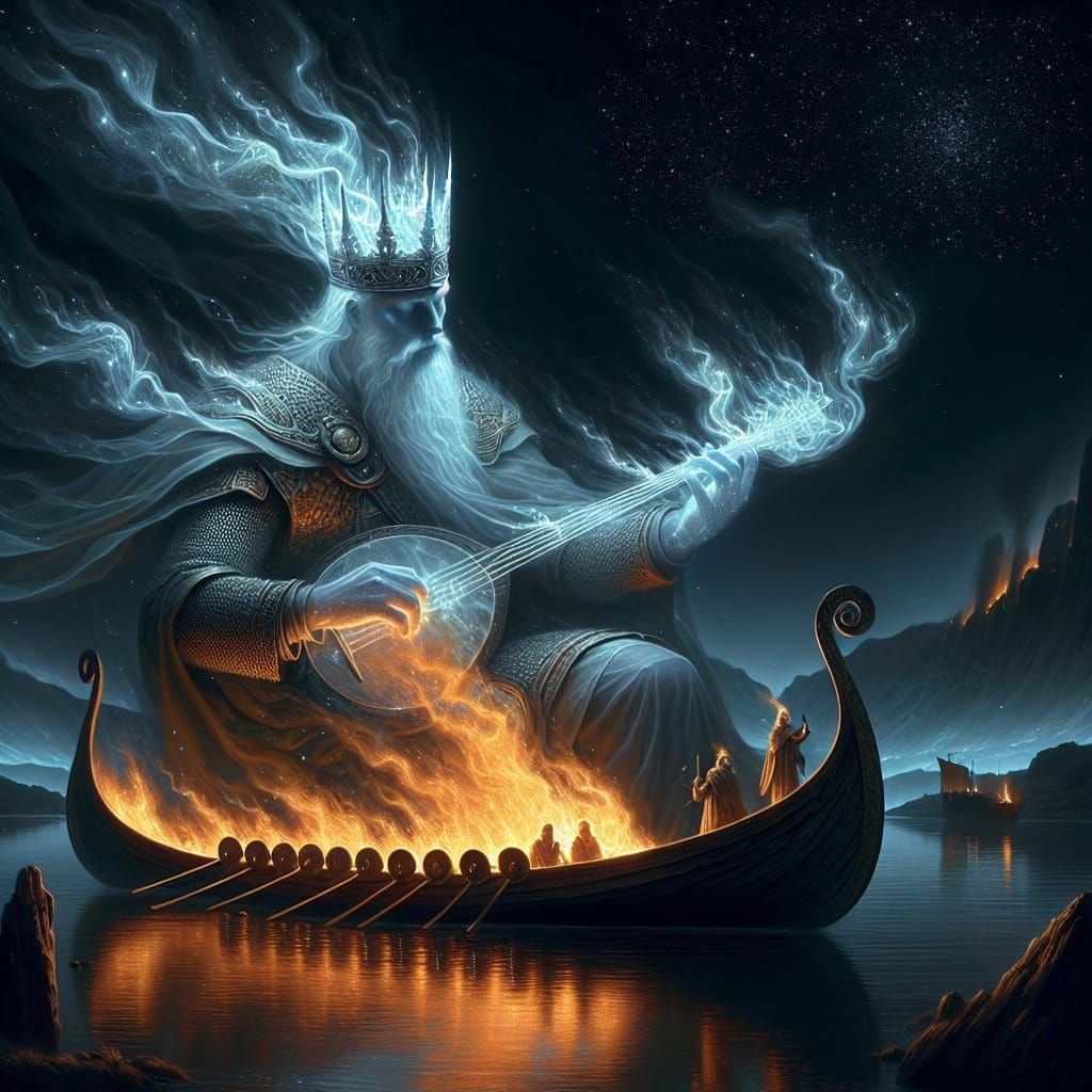 Midnight Skies to the Realm of the Gods