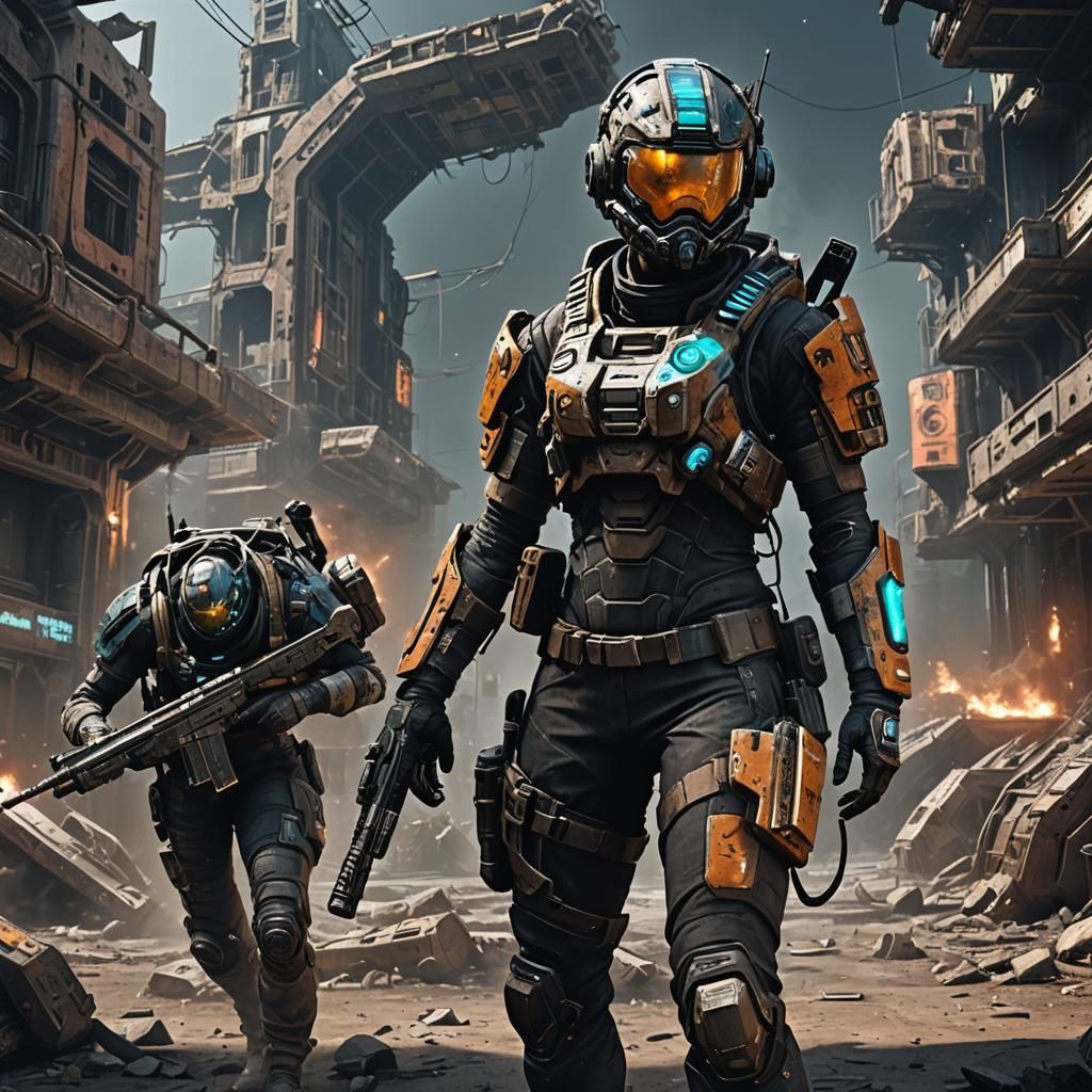 Dead Space Operator Skin in Call of Duty