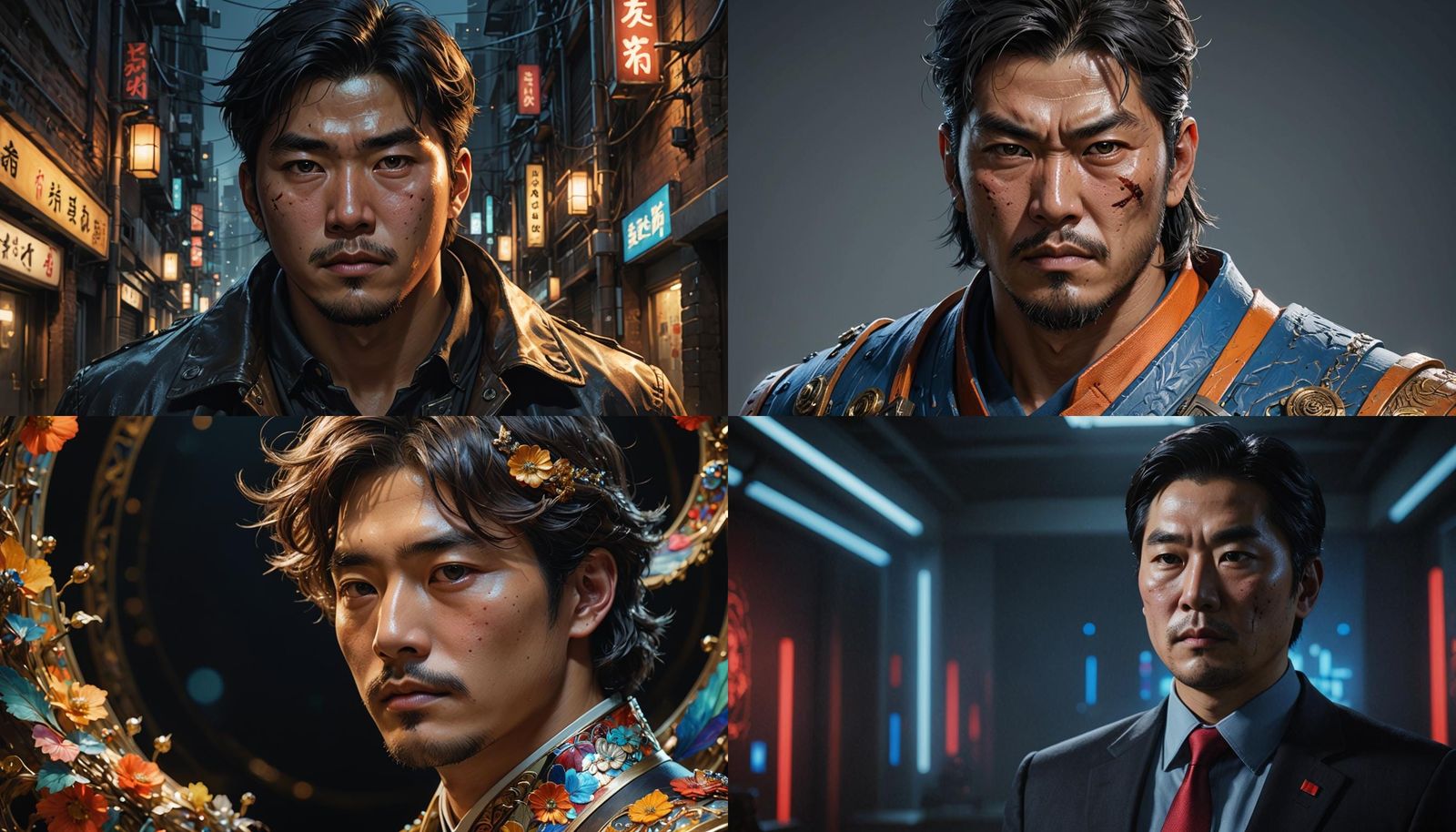 Kim Kang-hyun as Seo Dong-chul: Hyperdetailed Portrait