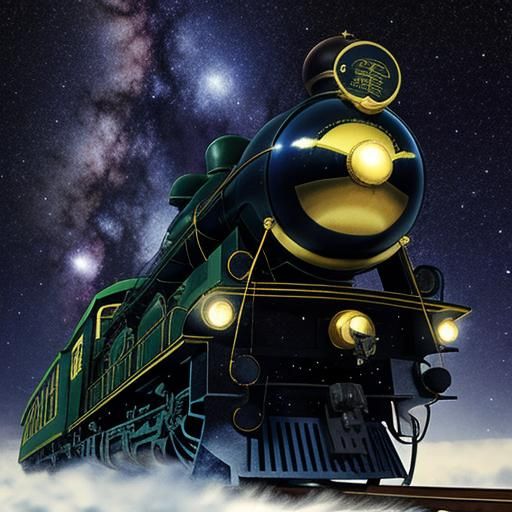 Galaxy Express: An AI Interpretation