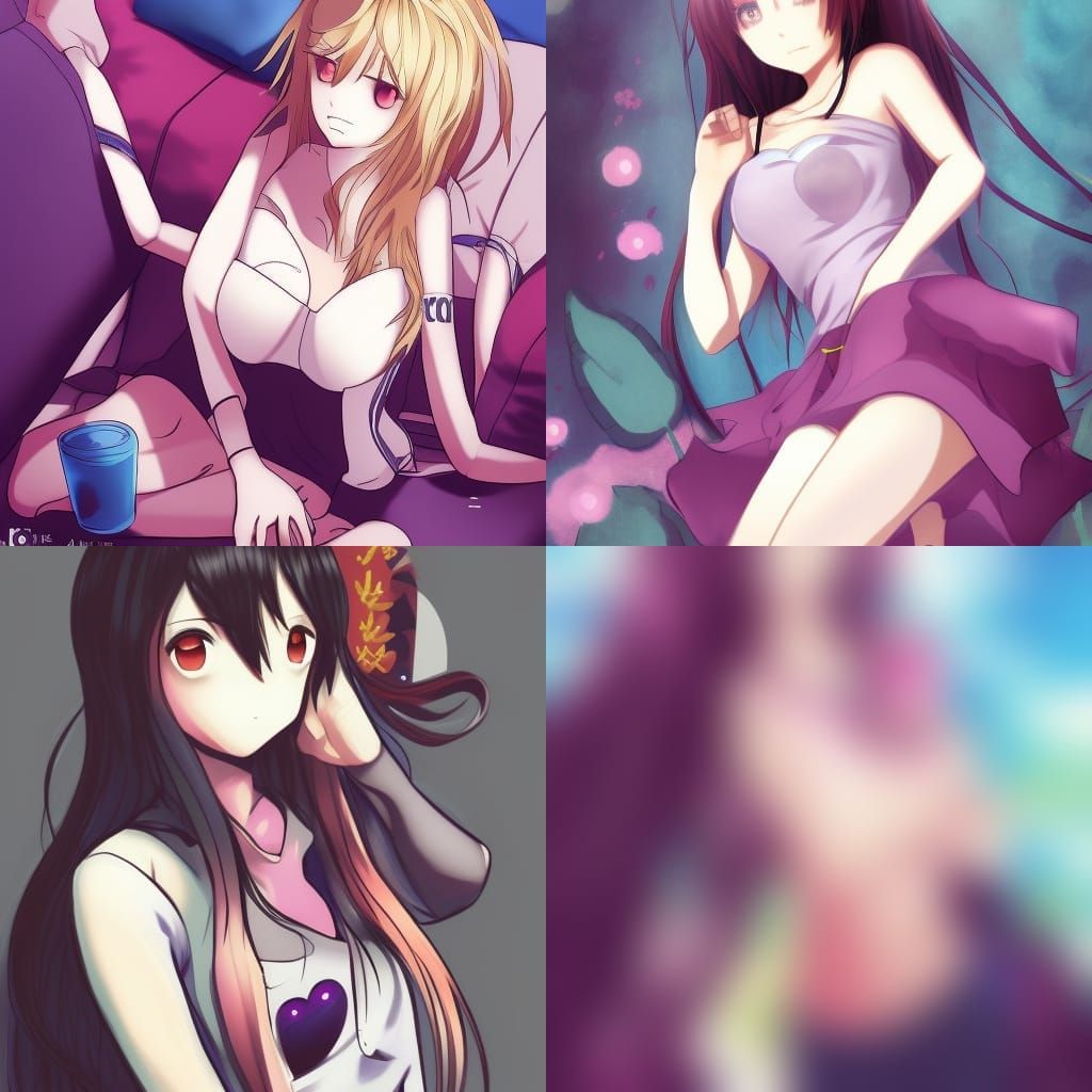 Pansexual Figure in Anime Key Visual Style