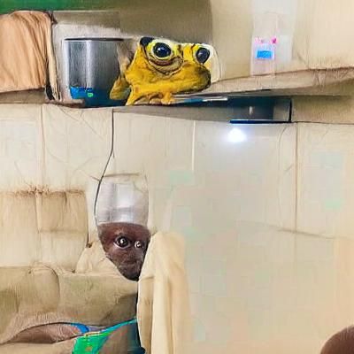 AI Interpretation of a Nonsensical Prompt