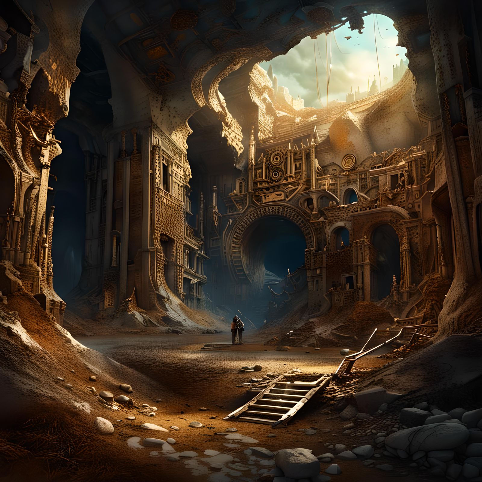 Archaeological found the ancient city