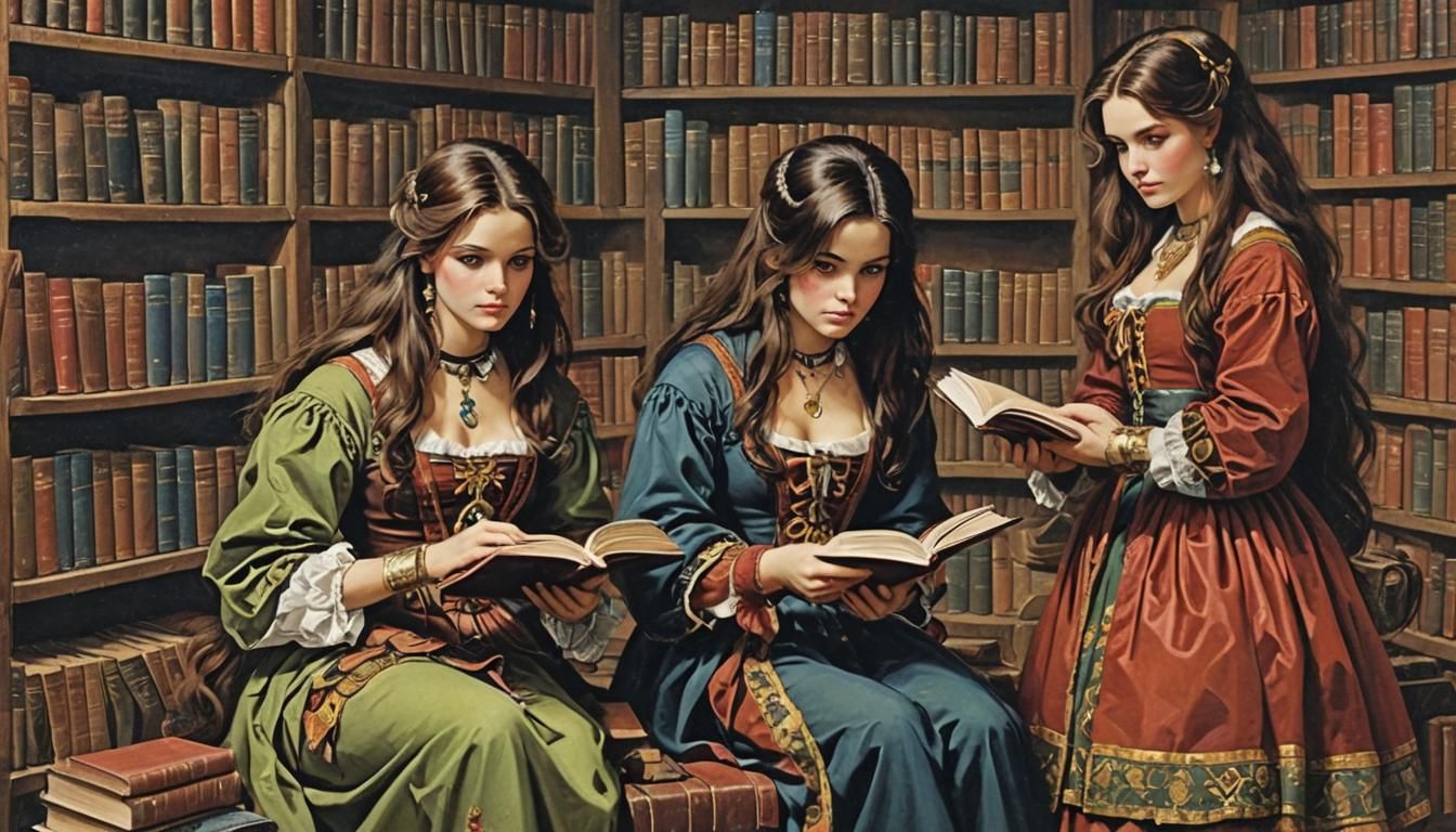 Braggadocious Beauties Borrowing Books