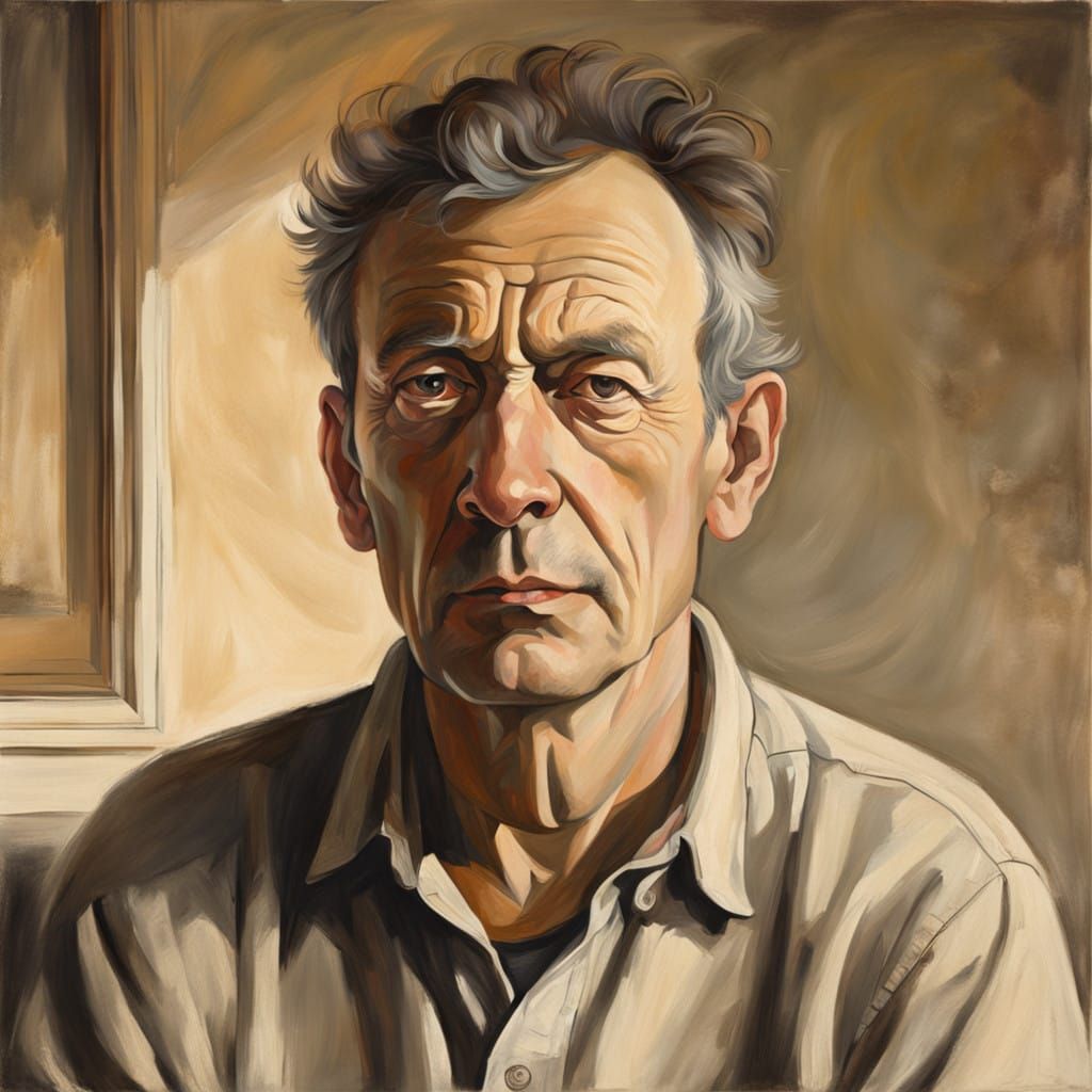 Introspective Gentleman in Soft Focus