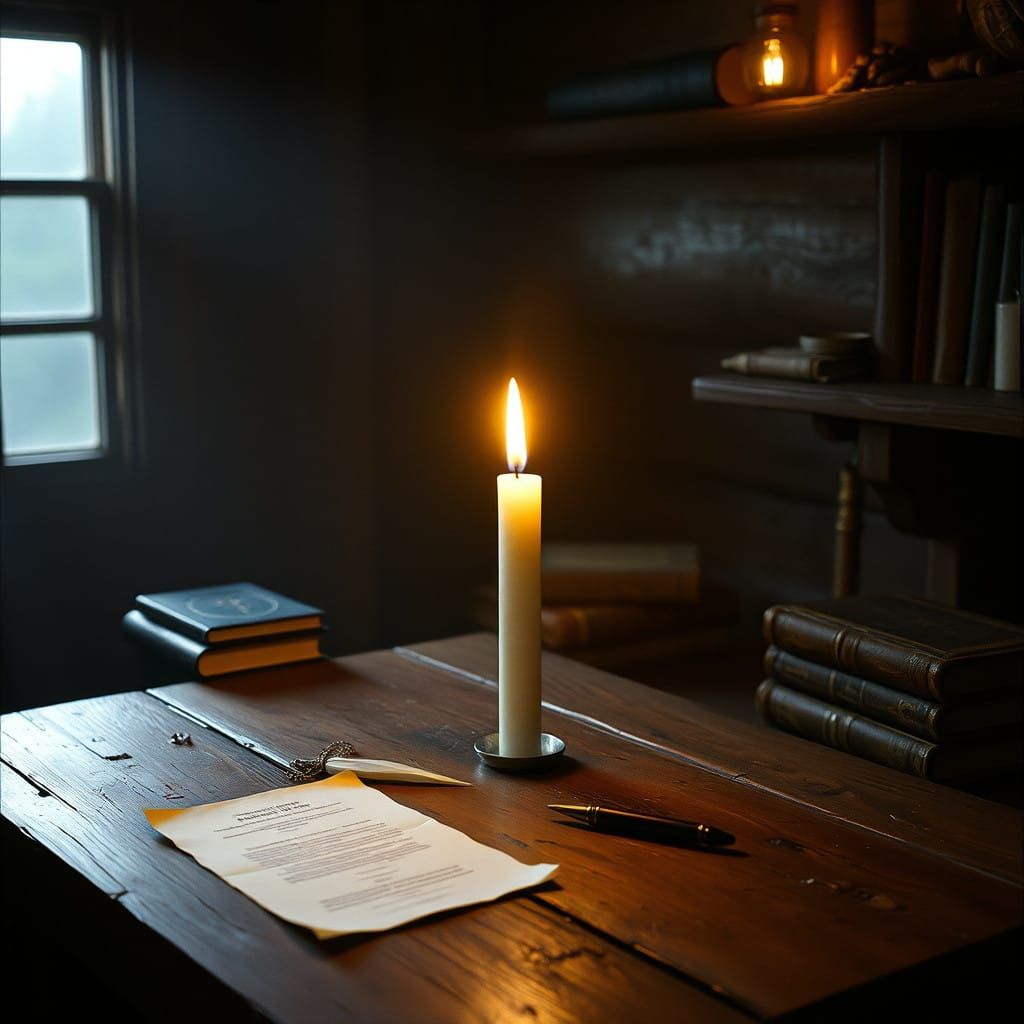 Mystical Candlelit Sanctum