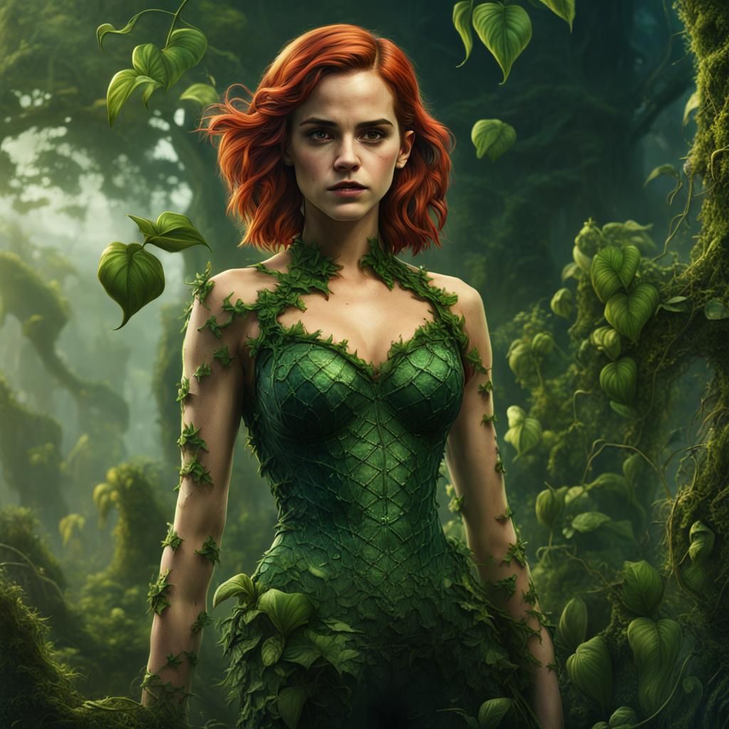 Poison Ivy: Detailed Fantasy Concept Art