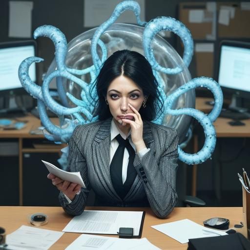 Astral Parasites Feed on a Businesswoman's Soul