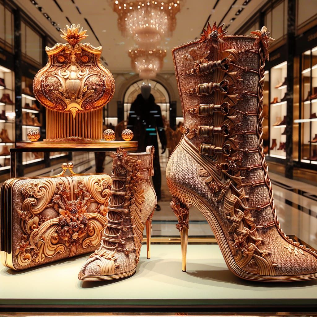 High Fashion in Gingerbread