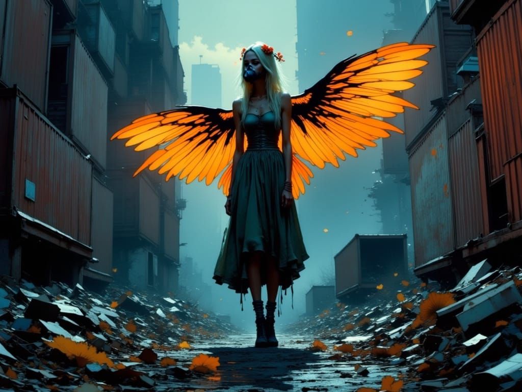 Gritty Post-Apocalyptic Faerie