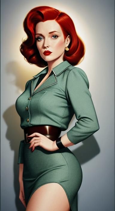 Dana Scully / pin-up