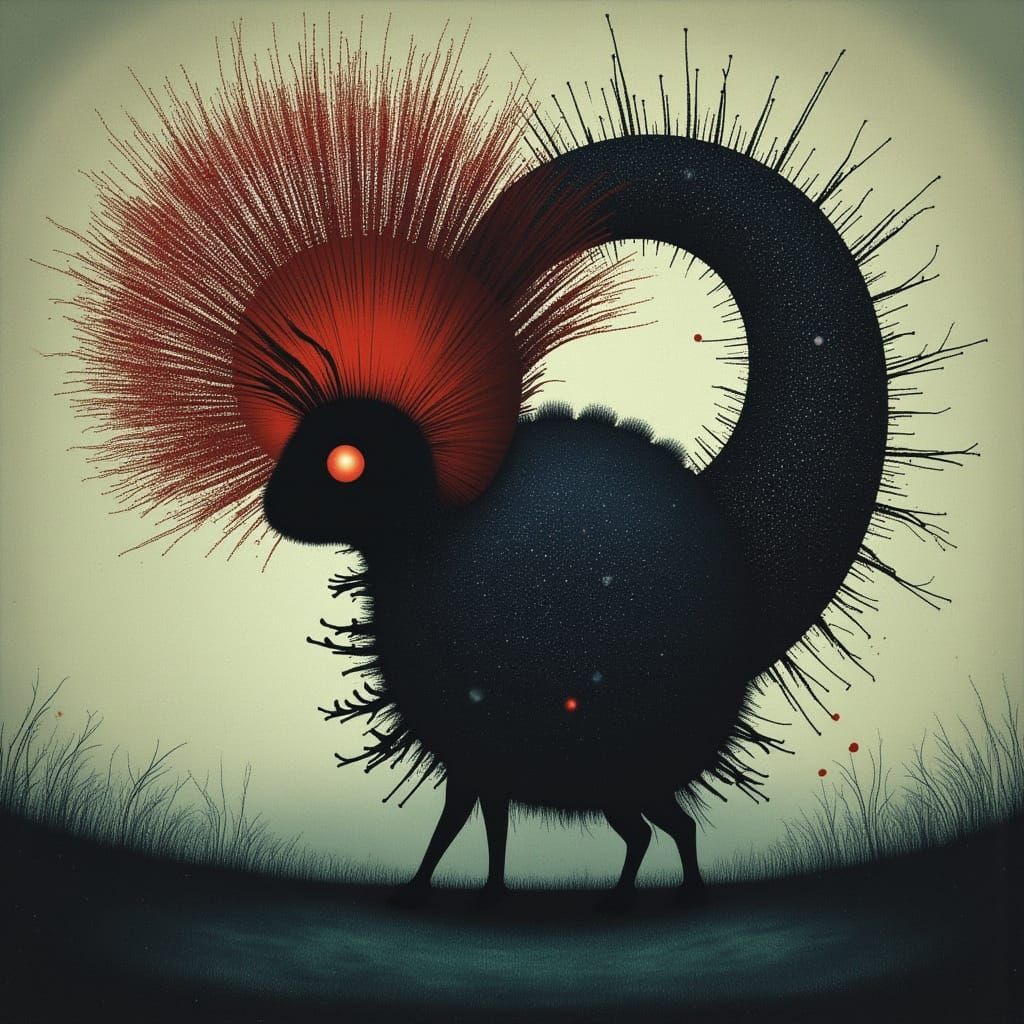 AI Generated Image Featuring Obsidian Reverie and Cicada Son...