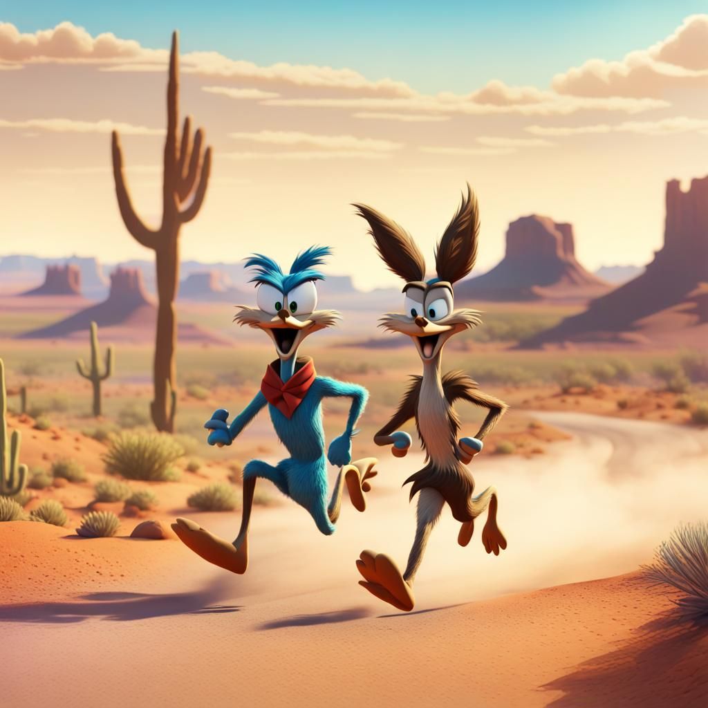 Wile E. Coyote and Road Runner: 3D Looney Tunes
