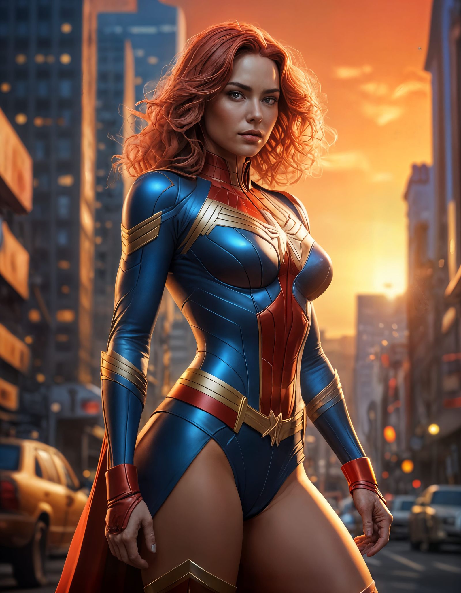 New Zealand Superhero Kiri Aorangi Poses Elegantly Before We...