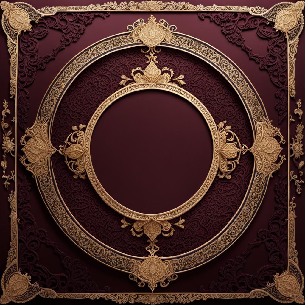 Venetian Lace Ketubah: Detailed Matte Painting