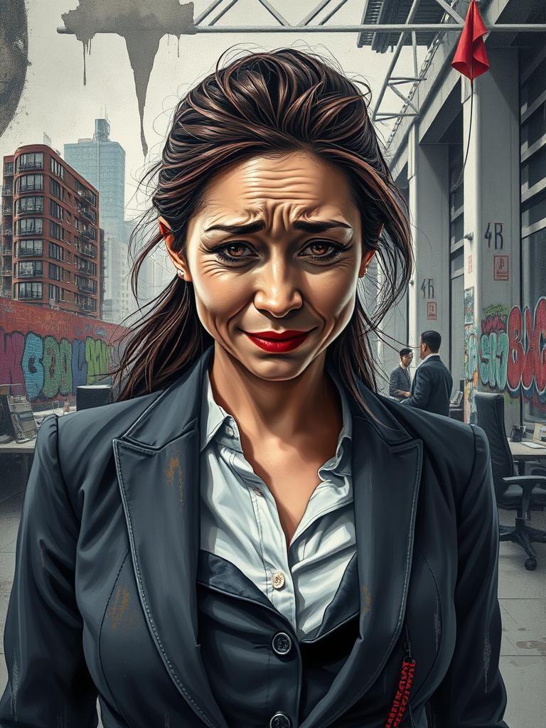 Salarywoman's Smile: Inner Turmoil in the City