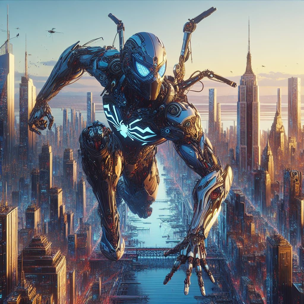 The Stupendous Cyber-Spider