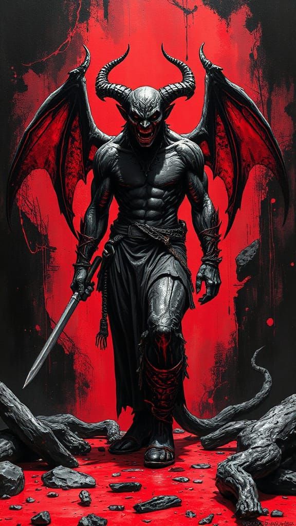 Violent Hellion Leader in Dark Lair