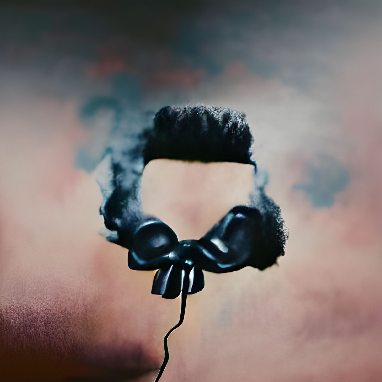 Abstract Silhouette Inspired by Musical Themes