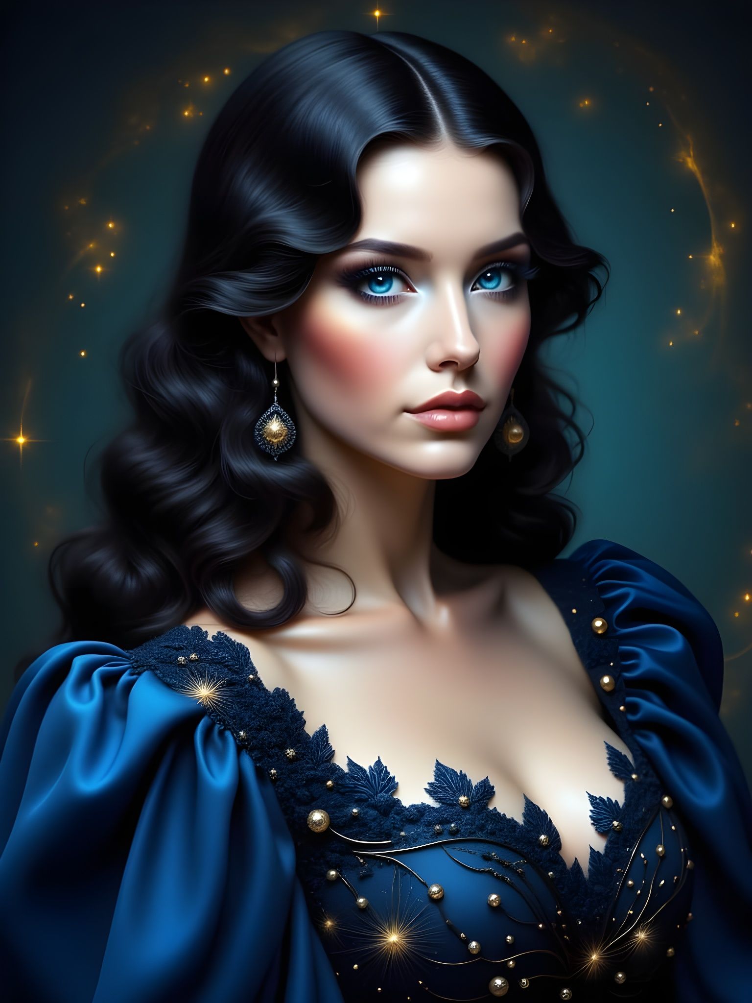 Norse Goddess of the Moonlit Night