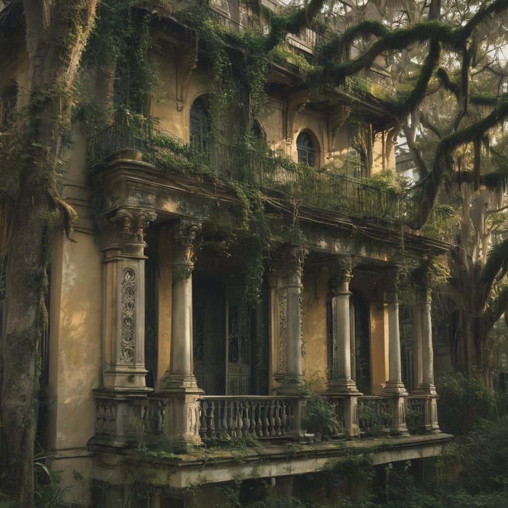 Mysterious Southern Gothic Mansion in New Orleans