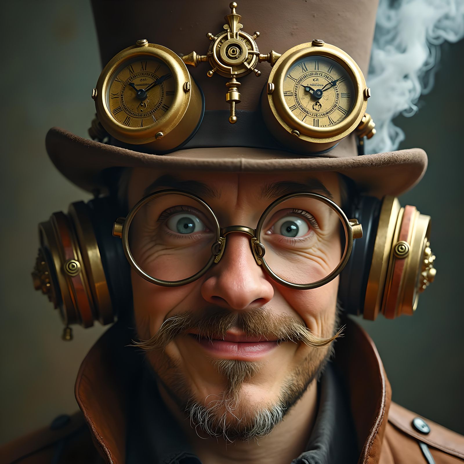 Surreal Steampunk Surprise Up Close