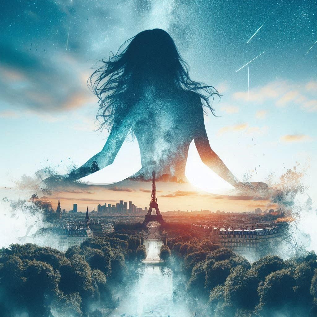 Abstract Painting with Vibrant Brushstrokes