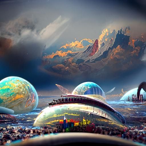 City on an Alien Planet