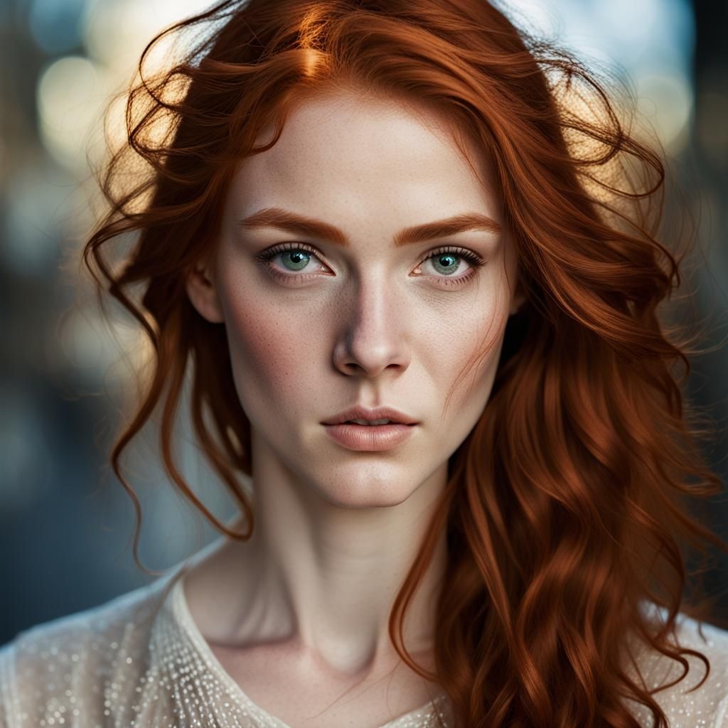 Redheaded soul gaze
