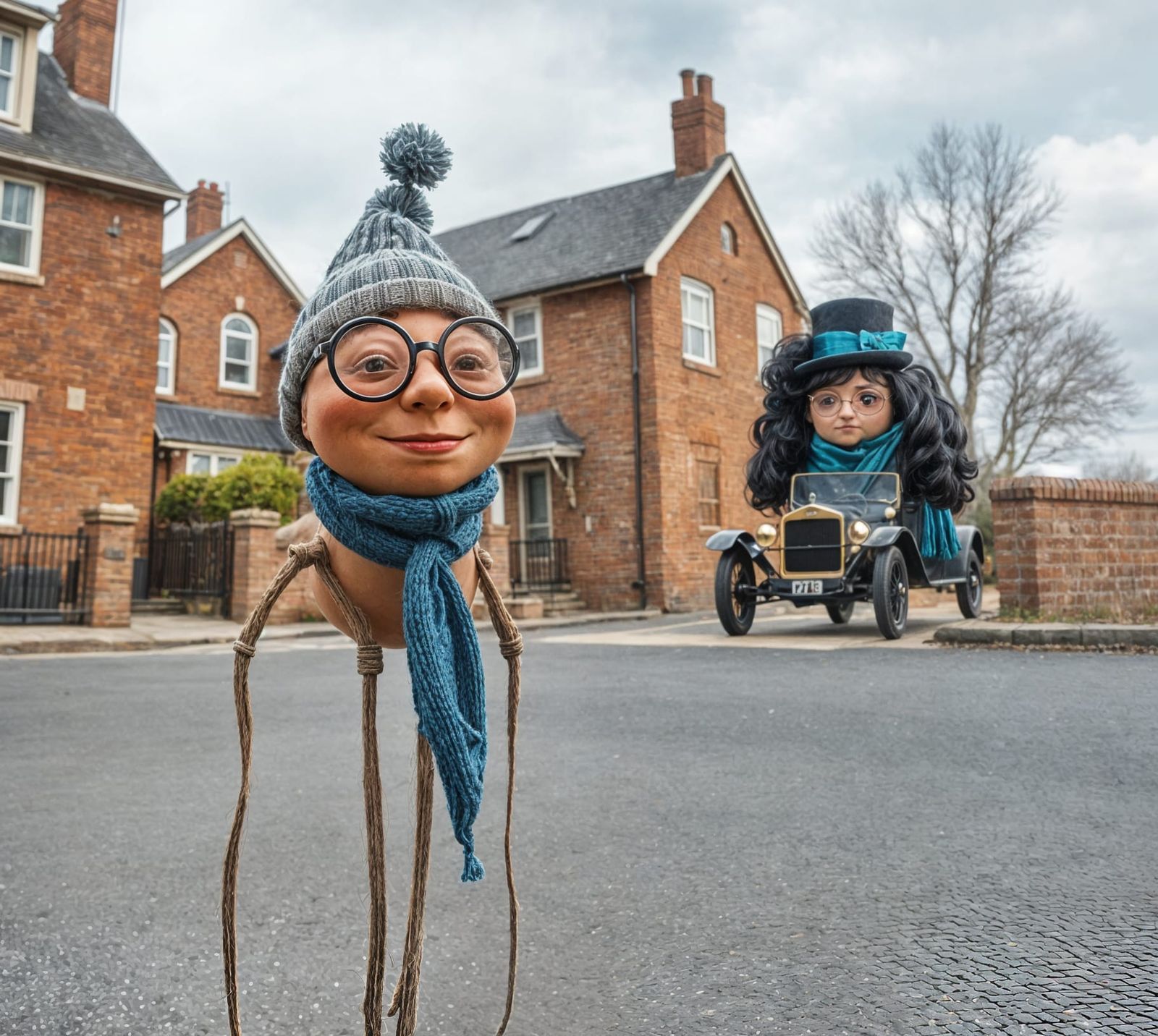 Bacteriophages in a Model T, as Microscopic Photography