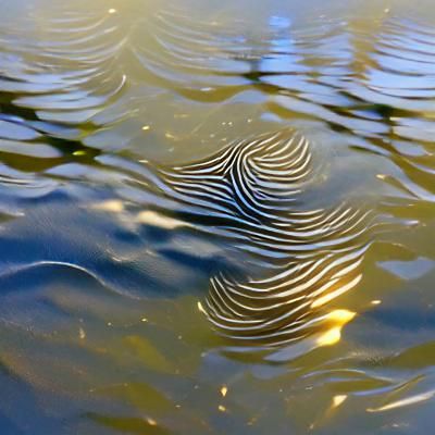 AI Interpretation of Ripples Prompt