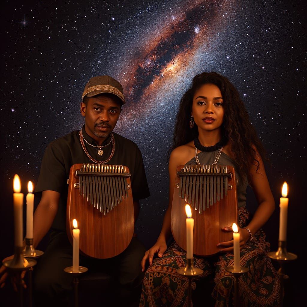 Galactic Harmony in Afro-Centric Botswana