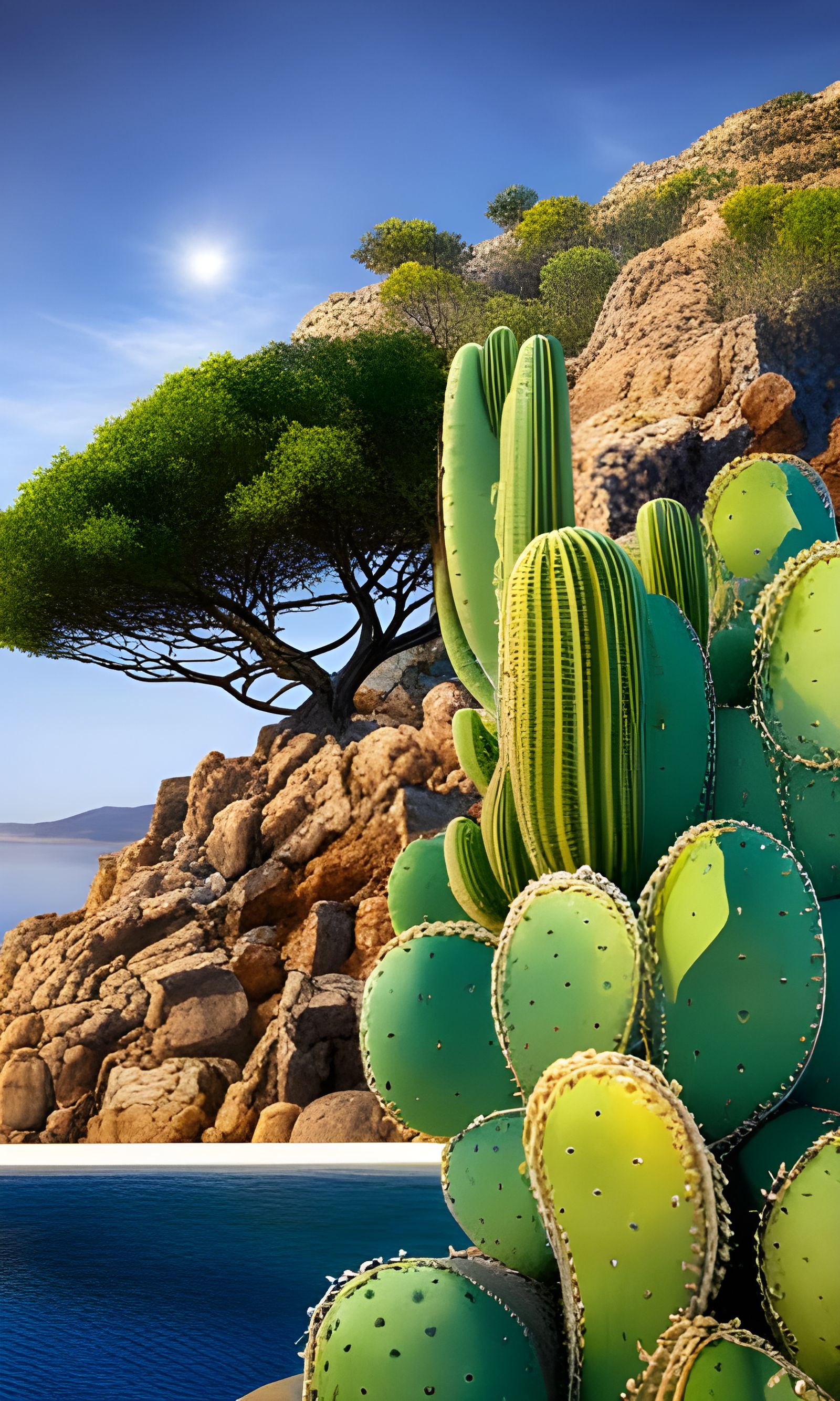 Euphorbia Cacti by Mediterranean House in 3D
