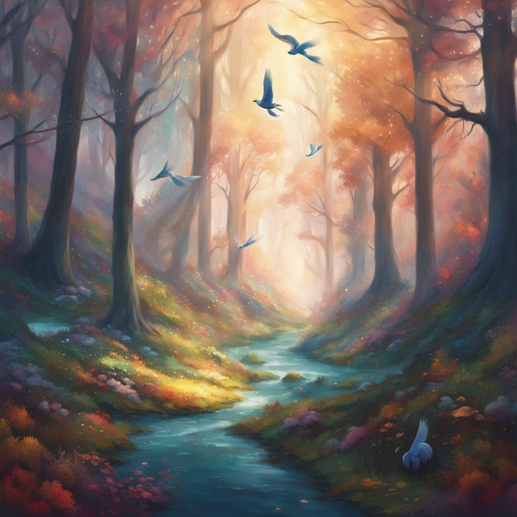 A breathtaking orange view