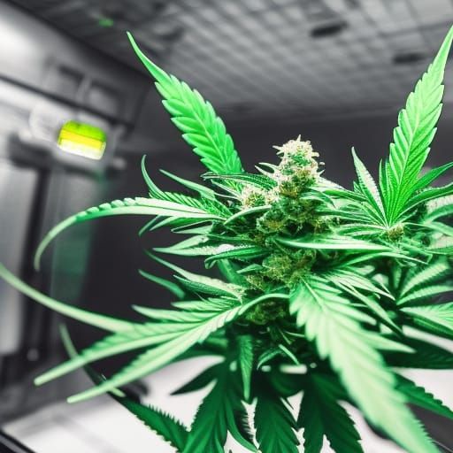 Whimsical Weed Bot Cultivating Cannabis