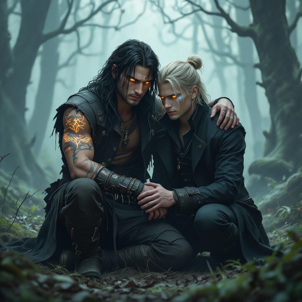 Brothers in a Magical Forest: High Fantasy Realism