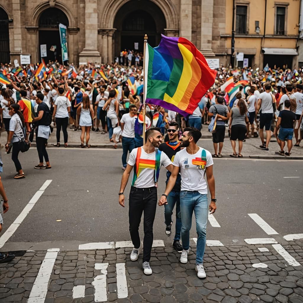 LGBTQ+ Pride Parade: Unity and Love in Photography