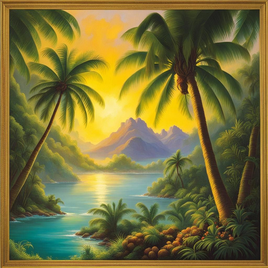 Captain Cook Discovers Palm Island Paradise