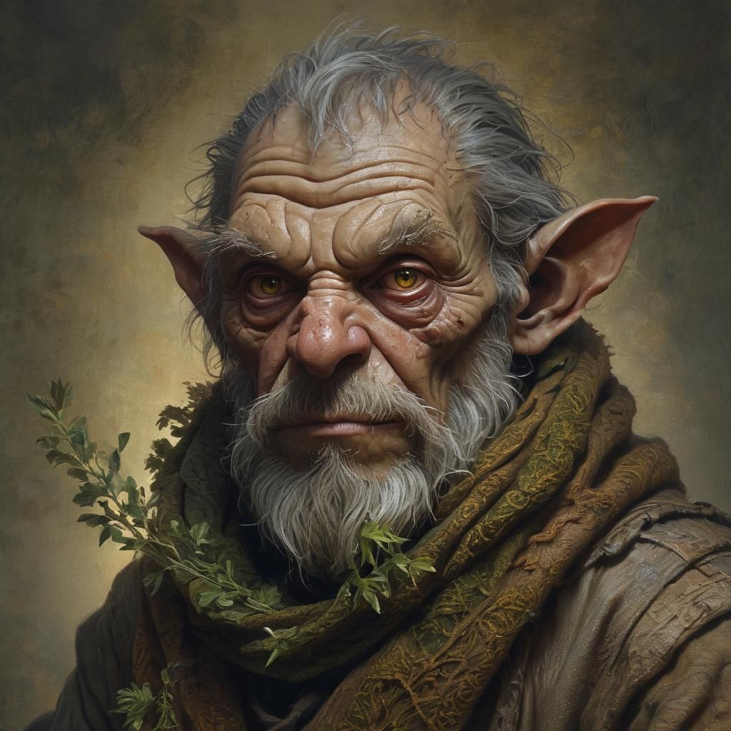 Grizzled Gruff Goblin Herbalist