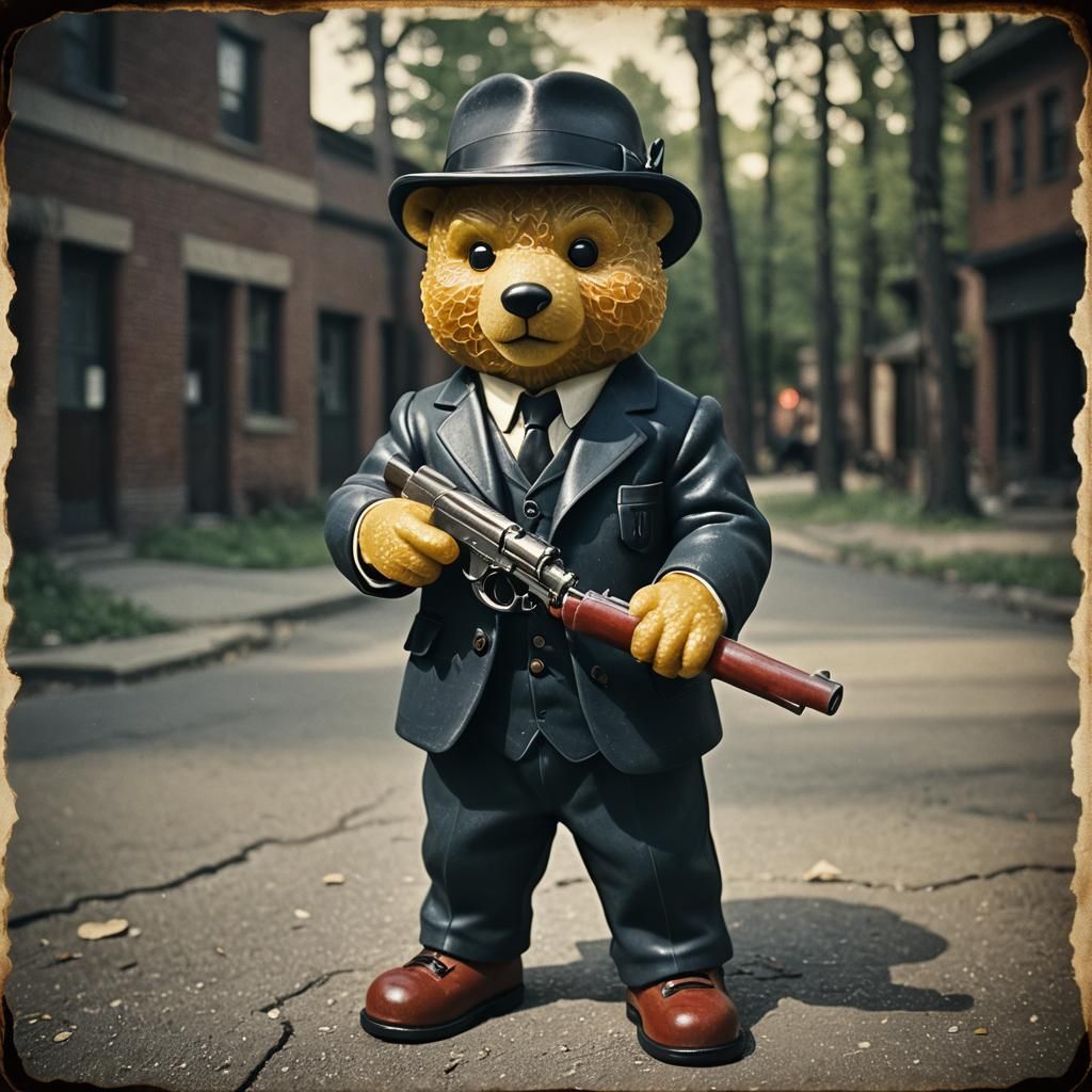 Gummy Bear Gangster in Prohibition Era