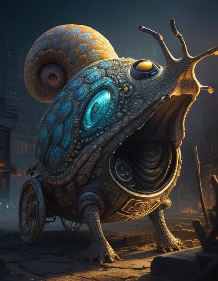 A Dacaracol, a heavy transport beast on Slimak