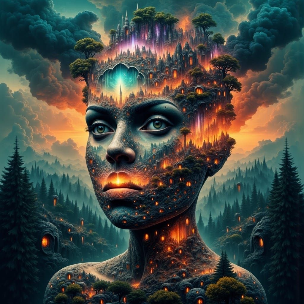 Abstract Reality in Surrealistic Art