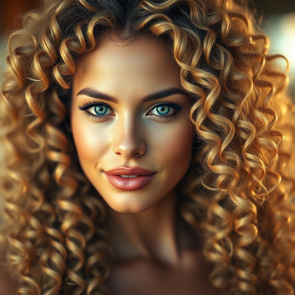 Timeless Beauty in Elegant Portrait