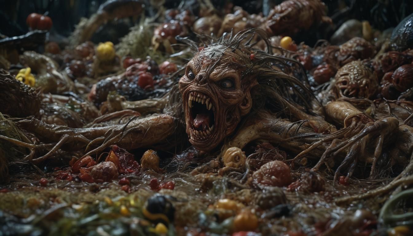 Biological Time Travel Nightmare in 8k