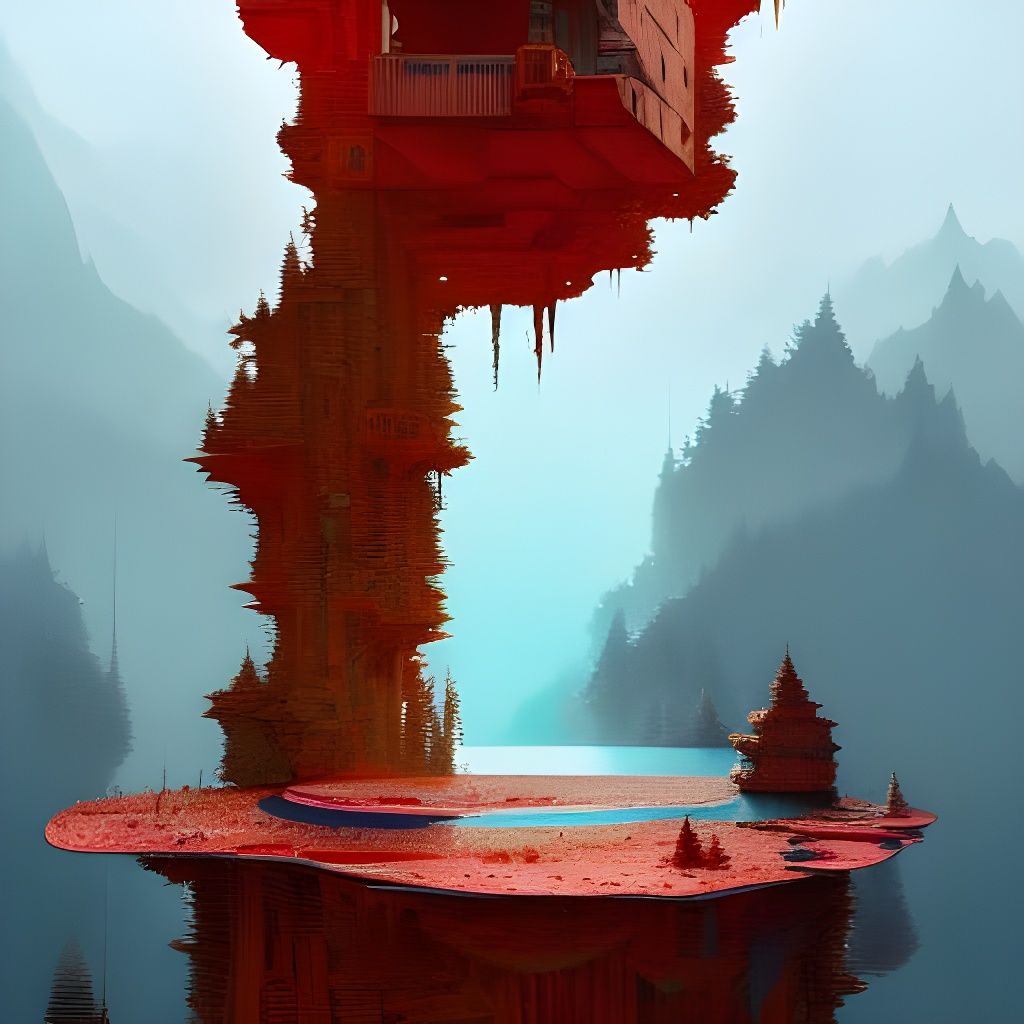 Anthropomorphic Dark Fantasy in Detailed Digital Art