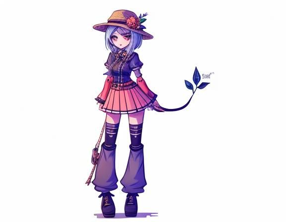 Botanist Character Design in Cute Art Style